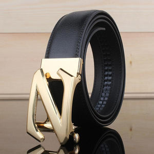 Big Z Buckle Style Men PU Leather Belt