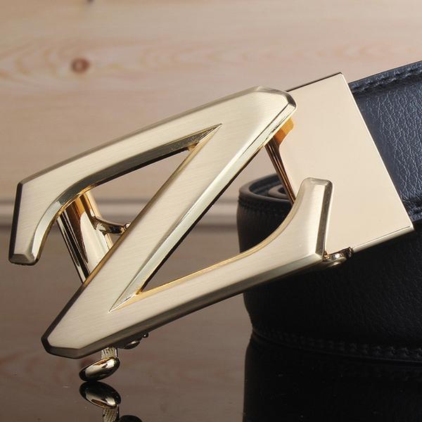 Big Z Buckle Style Men PU Leather Belt