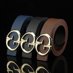 Flip Facing G Buckle Style Men Belt