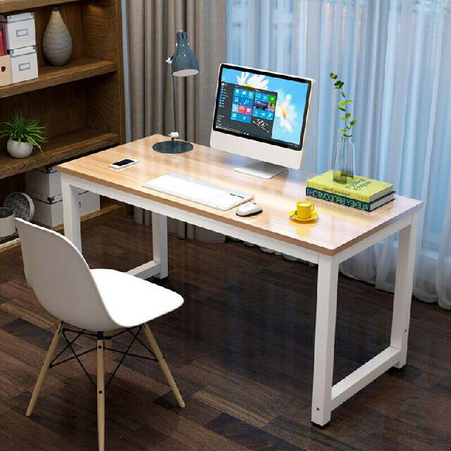 Wood Computer Desk PC Laptop Workstation Study Tables