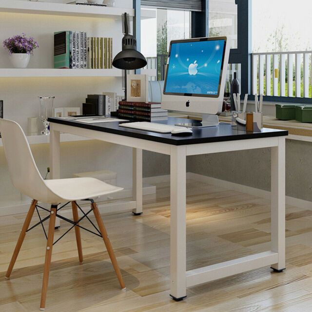 Wood Computer Desk PC Laptop Workstation Study Table