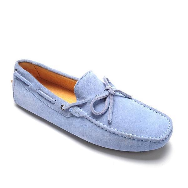 Men Nubuck Loafers Shoes Moccasins