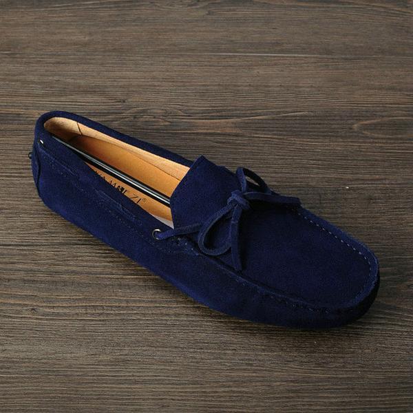 Men Nubuck Loafers Shoes Moccasins