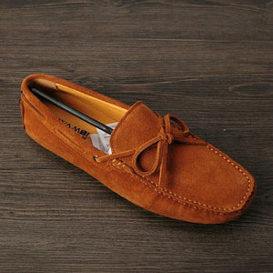 Men Nubuck Loafers Shoes Moccasins