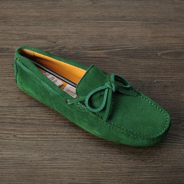 Men Nubuck Loafers Shoes Moccasins