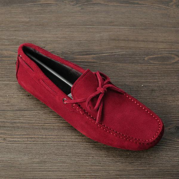 Men Nubuck Loafers Shoes Moccasins