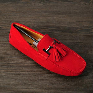 Men Nubuck Loafers Shoes Moccasins