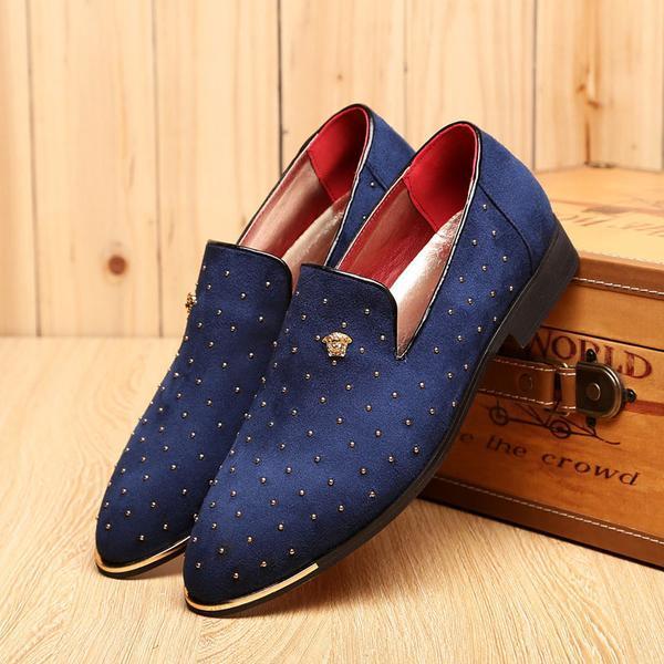 Pinned Men Leather Shoes