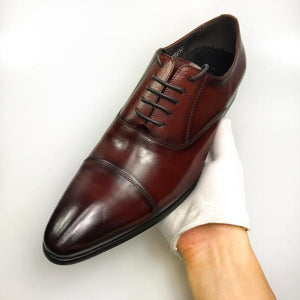 Pointed Toe Gentleman Style Men Oxford Shoes