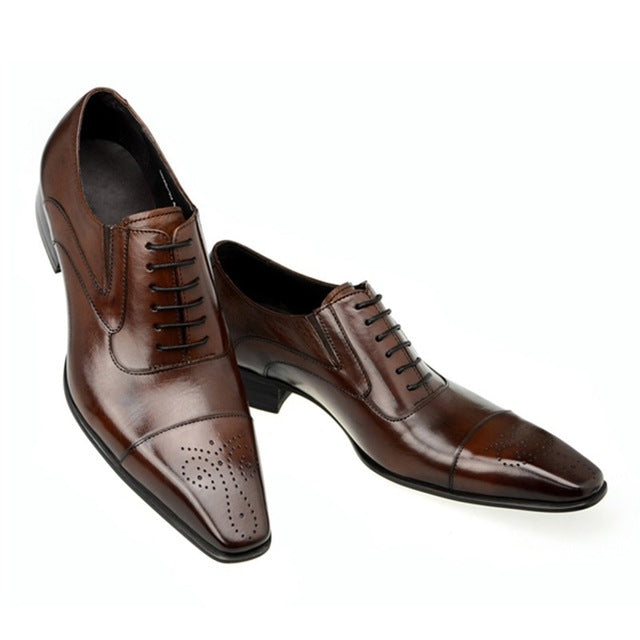 Pointed Toe Classy Formal Men Oxford Shoes